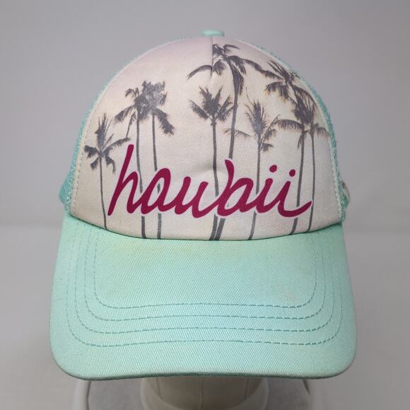 Hawaii Snapback Trucker Hat Multicolor One Size Adjustable Honolua Wahine - Picture 2 of 10